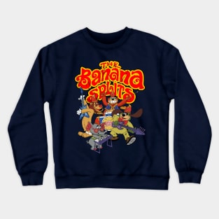 distressed vintage the banana splits Crewneck Sweatshirt